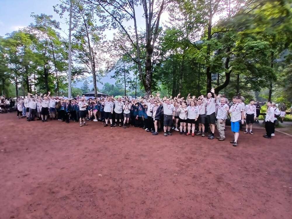 The start of a good camp